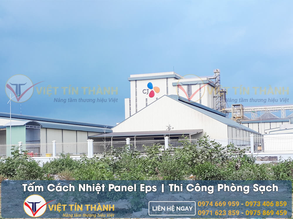 sử dụng tấm panel eps trong thi công phòng sạch